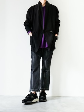 AT_MMさん（メンズ・173cm）の春コーディネート