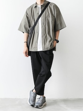 AT_MMさん（メンズ・173cm）の夏コーディネート