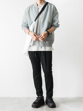 AT_MMさん（メンズ・173cm）の春コーディネート