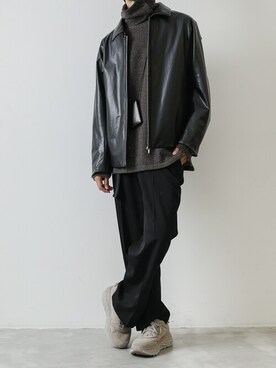 AT_MMさん（メンズ・173cm）の冬コーディネート