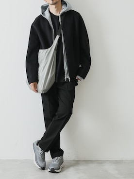 「CRAMSHELL（クラムシェル）のアイテム」を使った、AT_MMさん（メンズ・173cm）の秋コーディネート