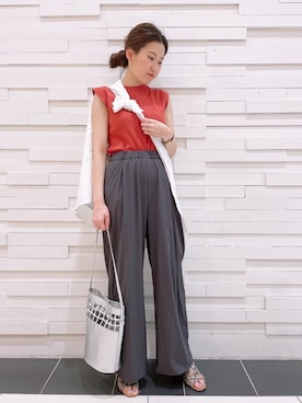 Sumi.さん（レディース・152cm）の春コーディネート