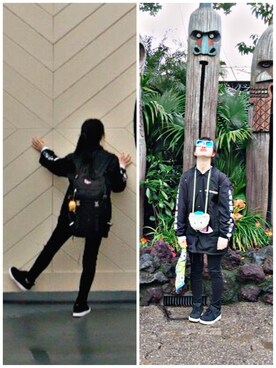 「Burner（バーナー）のアイテム（ブルゾン）」を使った、y__さん（レディース・163cm）の春コーディネート