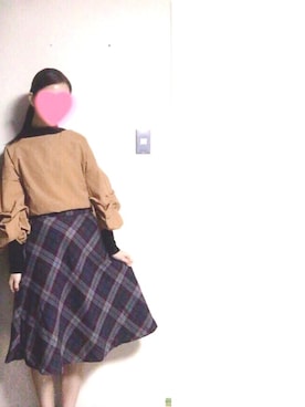 「SpRay PREMIUM（スプレイプレミアム）のアイテム（Tシャツ/カットソー）」を使った、y__さん（レディース・163cm）の春コーディネート