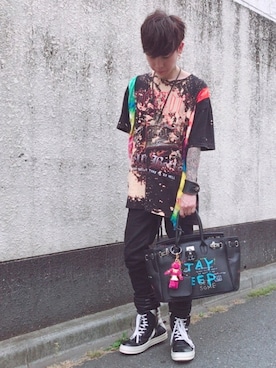 「COTE MER （コートメール）のアイテム（トップス）」を使った、sho爺  さん（メンズ・159cm）の夏コーディネート