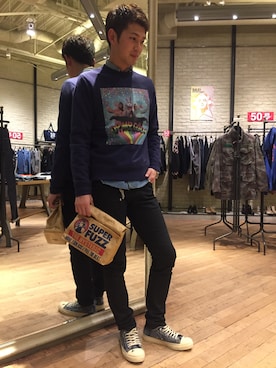 石橋大輔さん（メンズ・174cm）の冬コーディネート