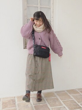 もえさん（レディース・153cm）の春コーディネート