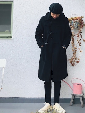 「アイテム（ダッフルコート）」を使った、nagi2さん（メンズ・176cm・40代）の冬コーディネート