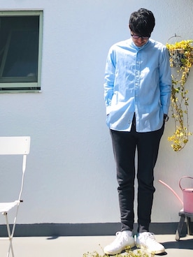 「アイテム（トレンチコート）」を使った、nagi2さん（メンズ・176cm・40代）の春コーディネート