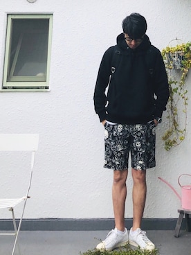 「SKULL（スカル）のアイテム」を使った、nagi2さん（メンズ・176cm）の春コーディネート