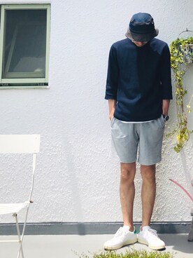「アイテム（その他パンツ）」を使った、nagi2さん（メンズ・176cm）の夏コーディネート