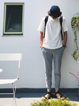 「アイテム（その他パンツ）」を使った、nagi2さん（メンズ・176cm）の秋コーディネート