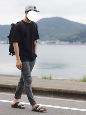 しんごさん（メンズ・175cm）の夏コーディネート