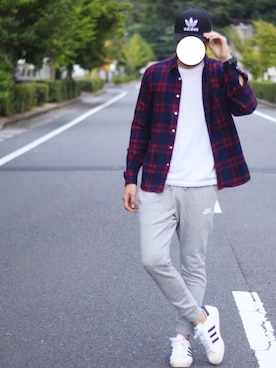 しんごさん（メンズ・175cm）の秋コーディネート