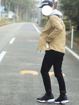 「URBAN RESEARCH Sonny Label（アーバンリサーチサニーレーベル）のアイテム（その他アウター）」を使った、しんごさん（メンズ・175cm）の冬コーディネート