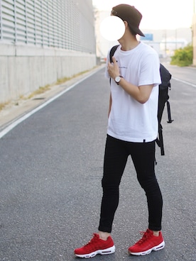 「URBAN RESEARCH（アーバンリサーチ）のアイテム（腕時計）」を使った、しんごさん（メンズ・175cm）の夏コーディネート