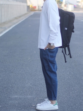 「URBAN RESEARCH（アーバンリサーチ）のアイテム（腕時計）」を使った、しんごさん（メンズ・175cm）の秋コーディネート