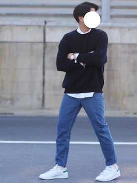 「URBAN RESEARCH（アーバンリサーチ）のアイテム（腕時計）」を使った、しんごさん（メンズ・175cm）の春コーディネート