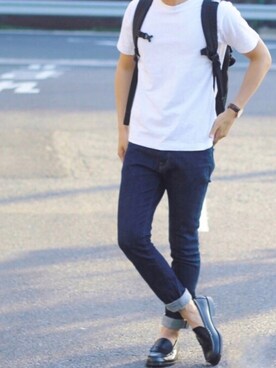 しんごさん（メンズ・175cm）の春コーディネート