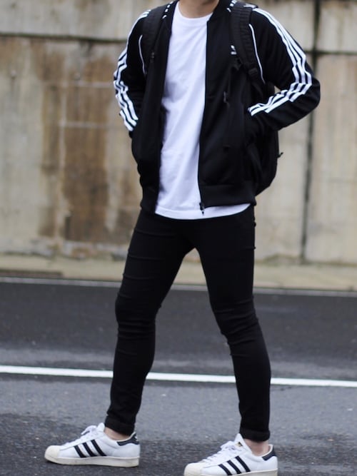 しんごさんのブルゾンを使ったコーディネート Zozotown