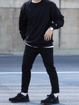 しんごさん（メンズ・175cm）の冬コーディネート