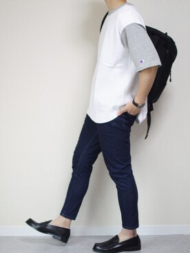 しんごさん(メンズ・175cm)の春コーディネート