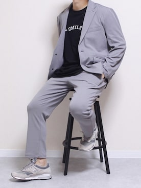 「BIAS(バイアス)のアイテム」を使った、しんごさん(メンズ・175cm)の秋コーディネート