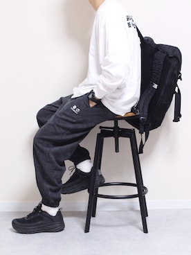 「HOOK（フック）のアイテム（パンツ）」を使った、しんごさん（メンズ・175cm）の秋コーディネート