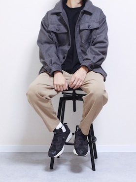 「アンカースミス」｜しんごさん（メンズ・175cm）の秋コーディネート