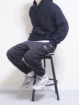 「HOOK（フック）のアイテム（パンツ）」を使った、しんごさん（メンズ・175cm）の秋コーディネート