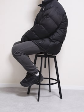 「ヌプシジャケット」｜しんごさん（メンズ・175cm）の冬コーディネート