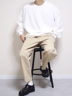 「PADRONE（パドローネ）のアイテム（その他シューズ）」を使った、しんごさん（メンズ・175cm）の冬コーディネート