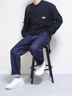 しんごさん（メンズ・175cm）の冬コーディネート