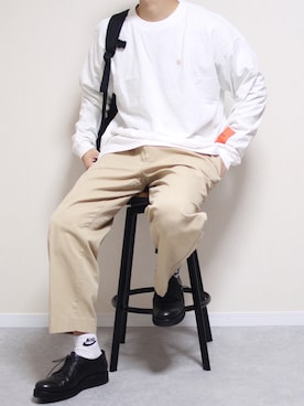 「PADRONE（パドローネ）のアイテム（その他シューズ）」を使った、しんごさん（メンズ・175cm）の春コーディネート