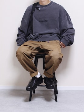 「PADRONE（パドローネ）のアイテム（その他シューズ）」を使った、しんごさん（メンズ・175cm）の春コーディネート