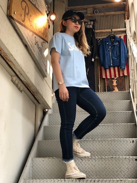 Natsuki.Cさん（レディース・165cm）の春コーディネート