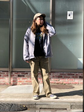 Schott　コーチジャケット　グレー　L　イーグル schott（ショット）の「Schott/ショット/COATCH JACKET 