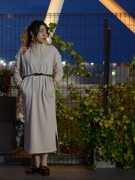 「SCHOTT」｜「アイテム（スリッポン）」を使った、Natsuki.Cさん（レディース・165cm）の夏コーディネート
