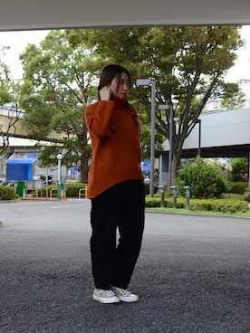 「audrey and john wad（オードリーアンドジョンワッド）のアイテム」を使った、Natsuki.Cさん（レディース・165cm）の秋コーディネート