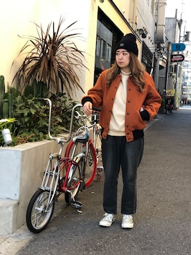 「やっぱりストリートが好き」｜Natsuki.Cさん（レディース・165cm）の秋コーディネート