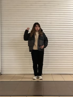 「お正月」｜Natsuki.Cさん（レディース・165cm）の冬コーディネート