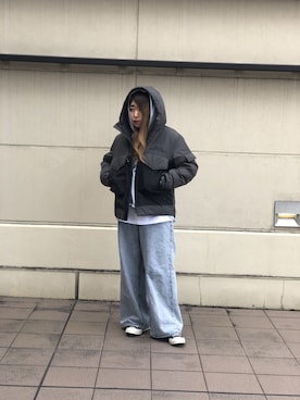 「Schott TOKYO-BAY」｜Natsuki.Cさん（レディース・165cm）の冬コーディネート