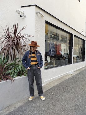 「STETSON（ステットソン）のアイテム」を使った、Natsuki.Cさん（レディース・165cm）の冬コーディネート