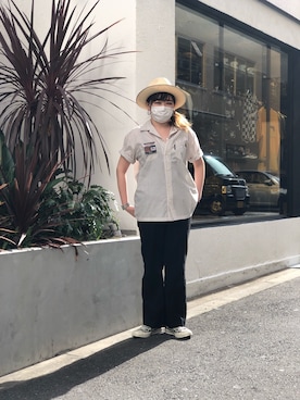 「STETSON（ステットソン）のアイテム」を使った、Natsuki.Cさん（レディース・165cm）の春コーディネート