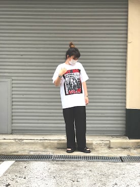 「Hのアイテム」を使った、Natsuki.Cさん（レディース・165cm）の夏コーディネート