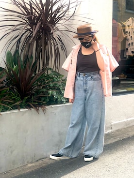 「Johnbull（ジョンブル）のアイテム」を使った、Natsuki.Cさん（レディース・165cm）の夏コーディネート