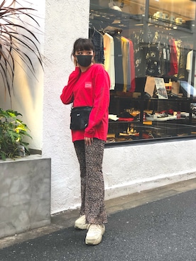 「schott（ショット）のアイテム（バッグ）」を使った、Natsuki.Cさん（レディース・165cm）の夏コーディネート