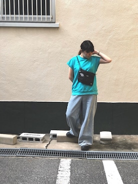 「schott（ショット）のアイテム（バッグ）」を使った、Natsuki.Cさん（レディース・165cm）の夏コーディネート