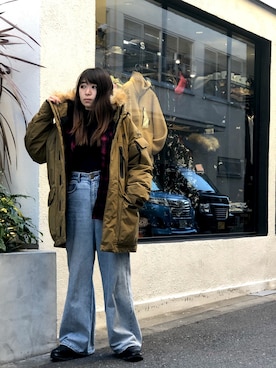 Natsuki.Cさん（レディース・165cm）の冬コーディネート