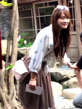 「VITA FEDE（ヴィタフェデ）のアイテム」を使った、Shan さん（レディース・157cm）の夏コーディネート